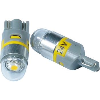 528602 電球型LEDバルブ ウェッジ球 T10タイプ  2個入り 12/24V共用 JET INOUE(ジェットイノウエ) 89950287