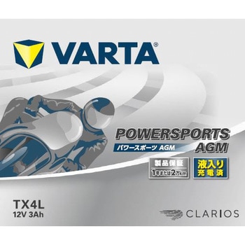 TX4L VARTA ��֗p�o�b�e���[ VARTA(�o���^) 89962819