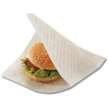 バーガー袋 未晒ティータイム柄 HEIKO