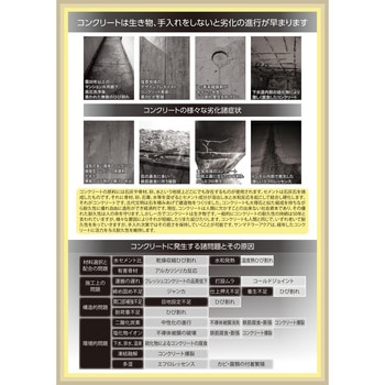 超微粒子含侵性コンクリート改質強化剤 サンマテラーアクア サンキ