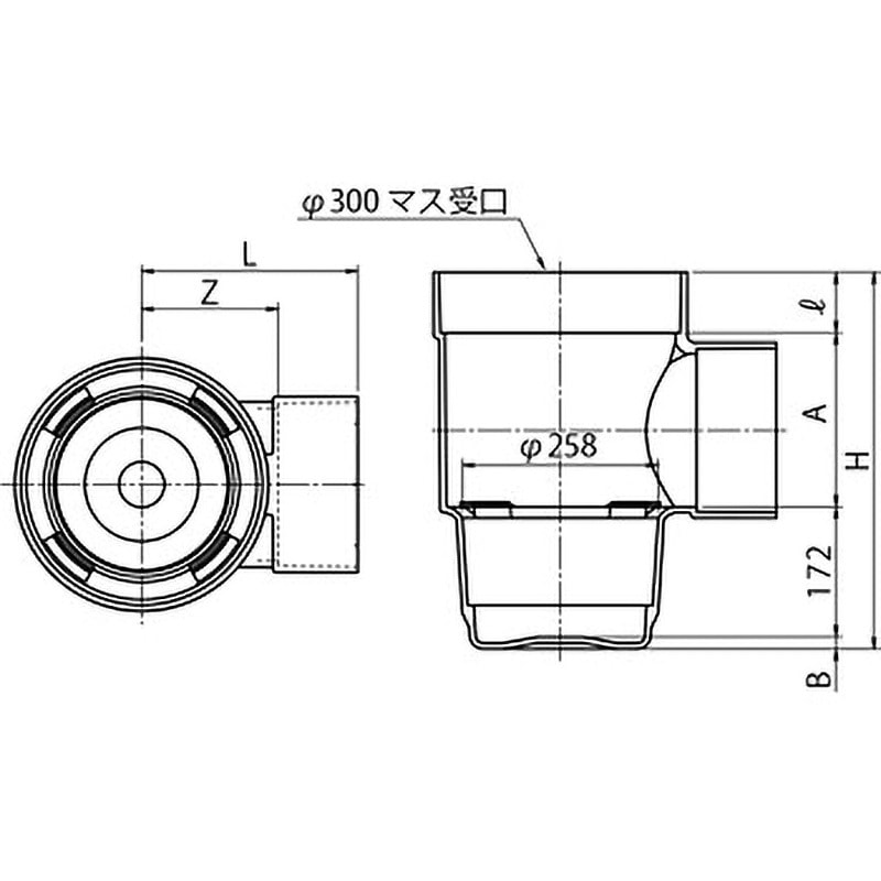 AM KT 起点雨水マス 1個 Aron(アロン化成) 【通販モノタロウ】