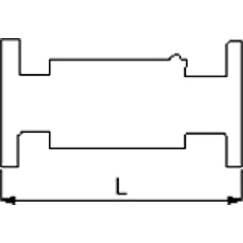 EB-1JL 伸縮管継手 EB-1JLシリーズ ヨシタケ ベローズ式(単式) 呼び径20A(3/4B)