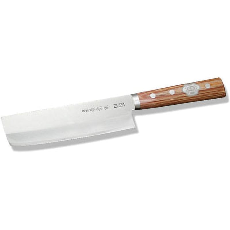 KC-149 名匠兼常作 口金付 本割込DP 赤合板柄 薄刃型 関兼常 刃渡り165mm  KC-149