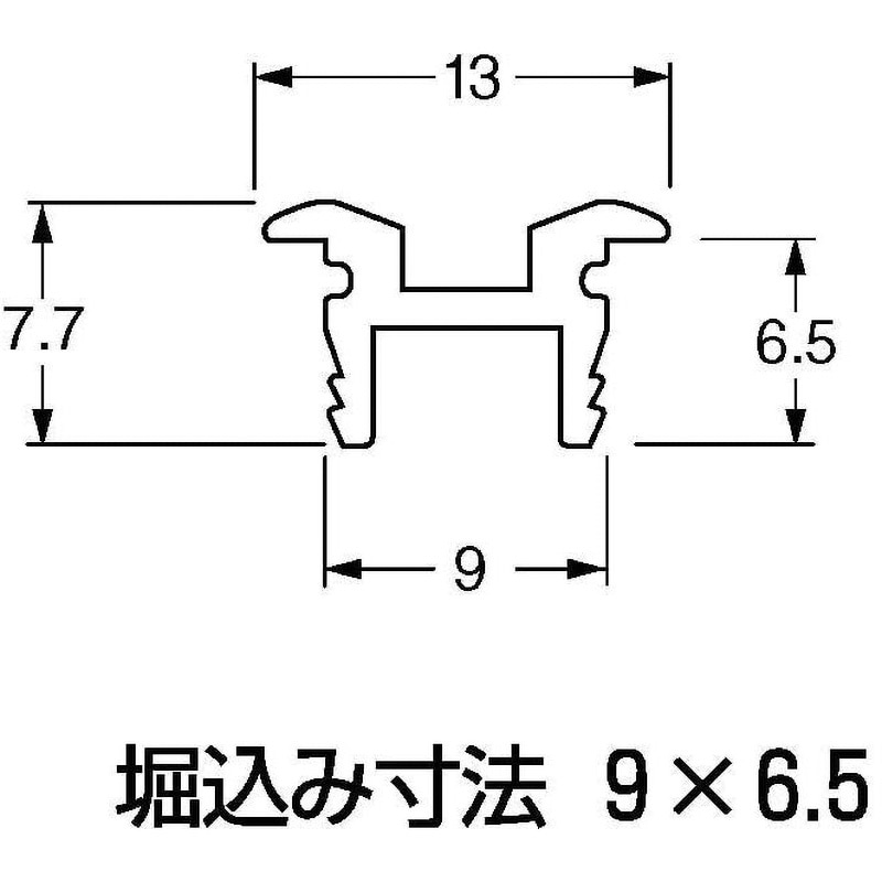 DYA618(B2) フラットレール DYA6 1本(1830mm) ケージー
