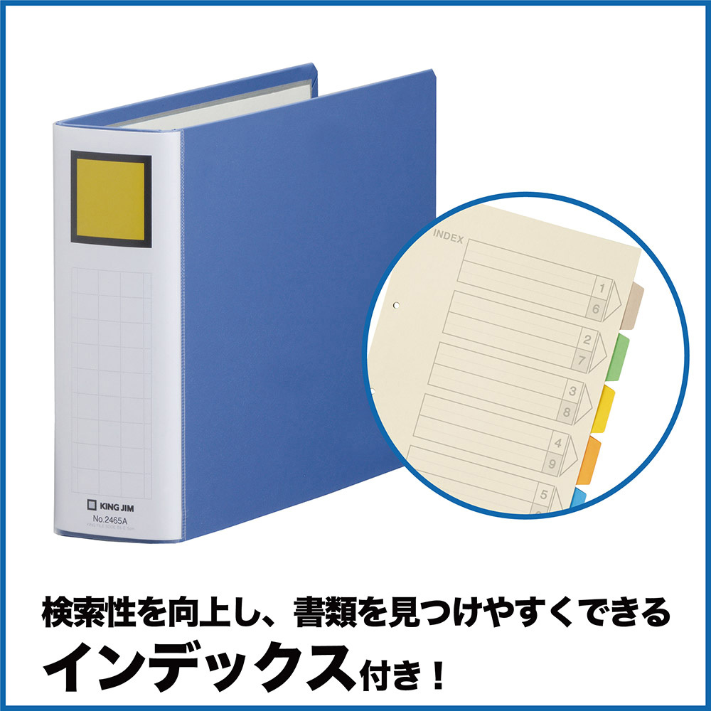 2465A キングファイル スーパードッチ＜脱・着＞イージー キングジム
