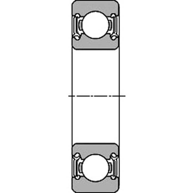 6903LLU 深溝玉軸受 6900番台 LLU (両側接触ゴムシール形) エヌティーエヌ(NTN) 単列 ラジアル フラット  内径17mm外径30mm幅7mm - 【通販モノタロウ】