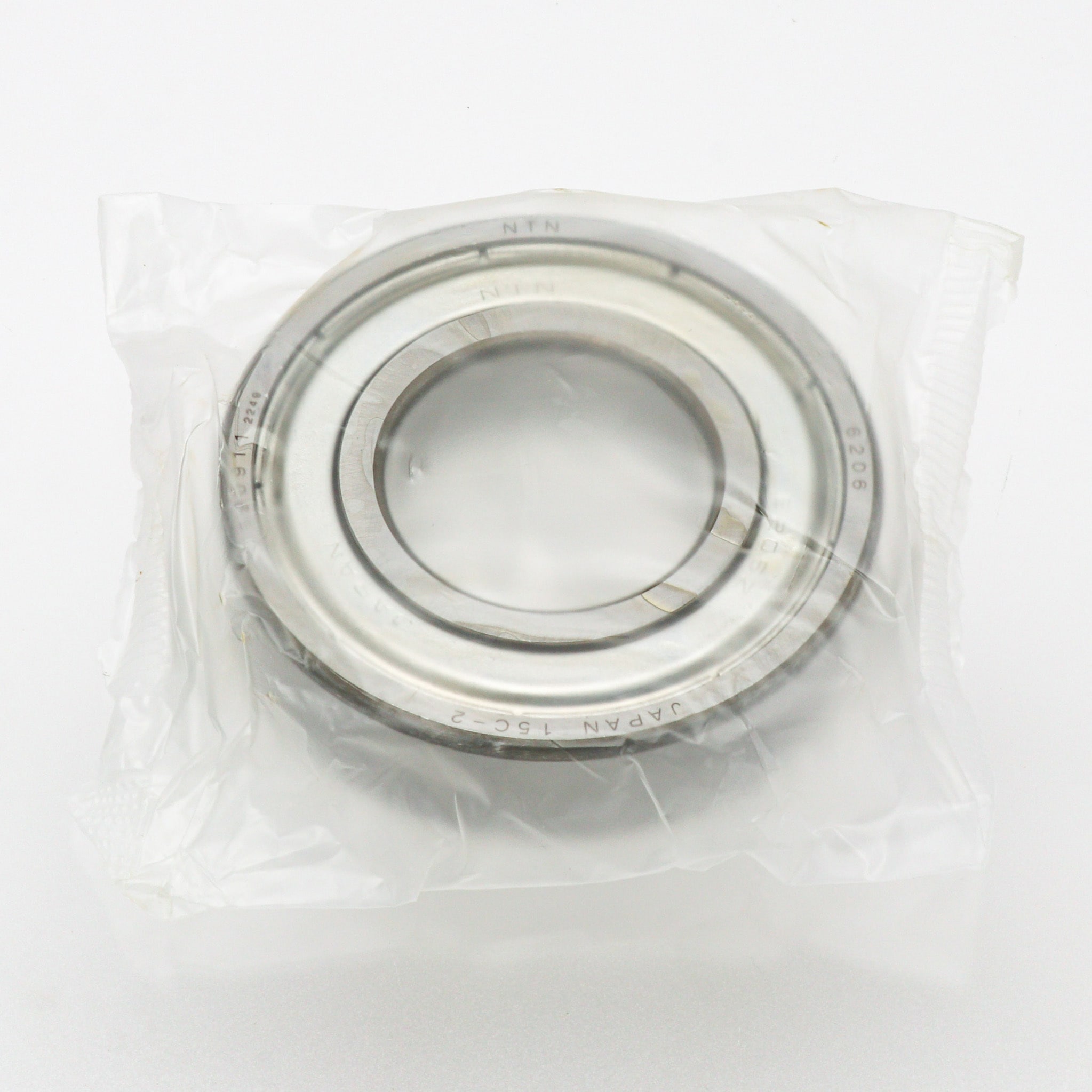 6206ZZ 深溝玉軸受 6200番台 ZZ NTN(エヌティーエヌ) 単列 両側