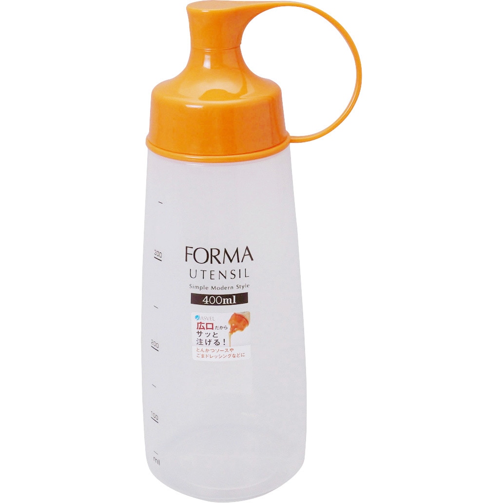 2144 調味料ボトル広口 アスベル 容量400mL - 【通販モノタロウ】
