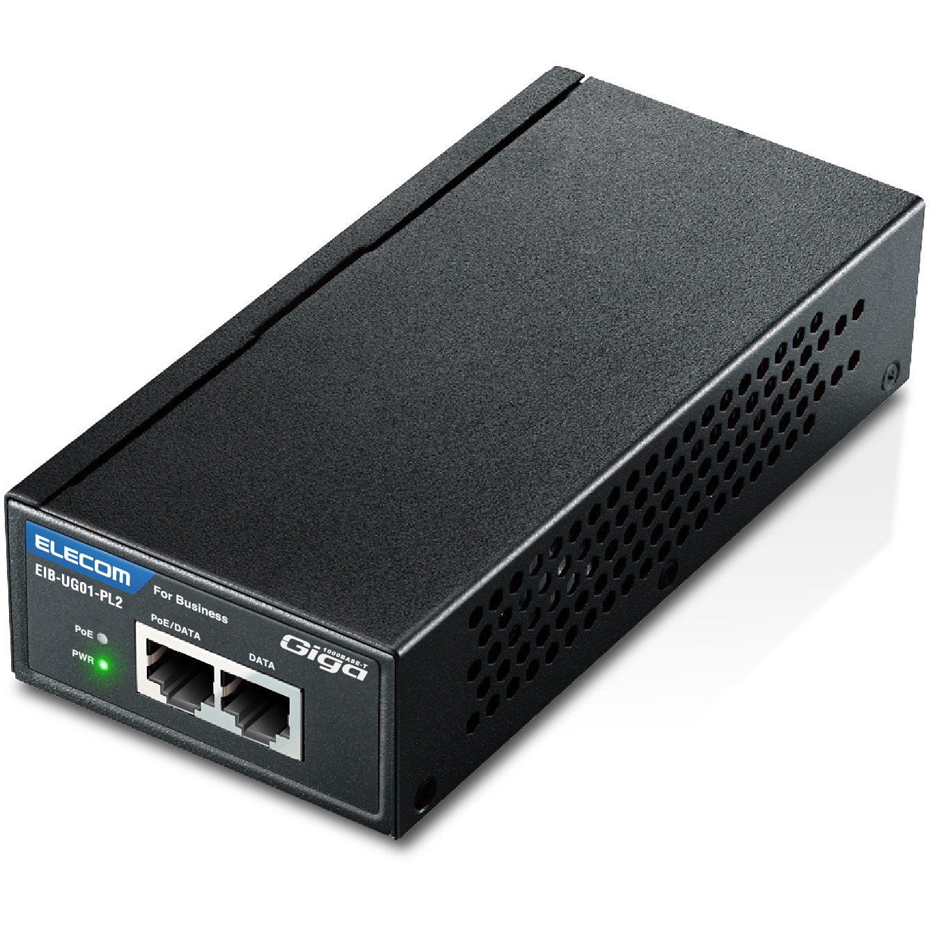 エレコムPOEインジェクターEIB-UG01-PL2 未開封品2台セット EIB-UG01-PL2 PoEインジェクター ギガビット IEEE802.3af/at準拠 PoE