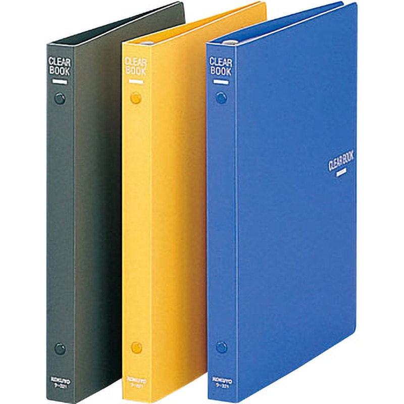 ラ-321B クリヤーブック(替紙式) コクヨ B5タテサイズ 幅222mm
