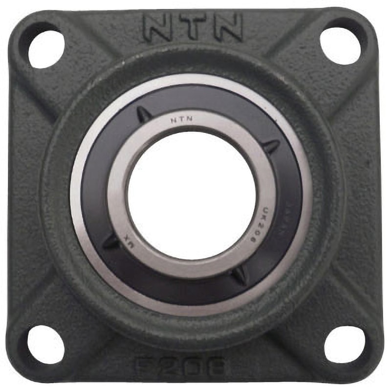 UKF218D1 角フランジ形ユニット給油式 NTN(エヌティーエヌ) 軽荷重用