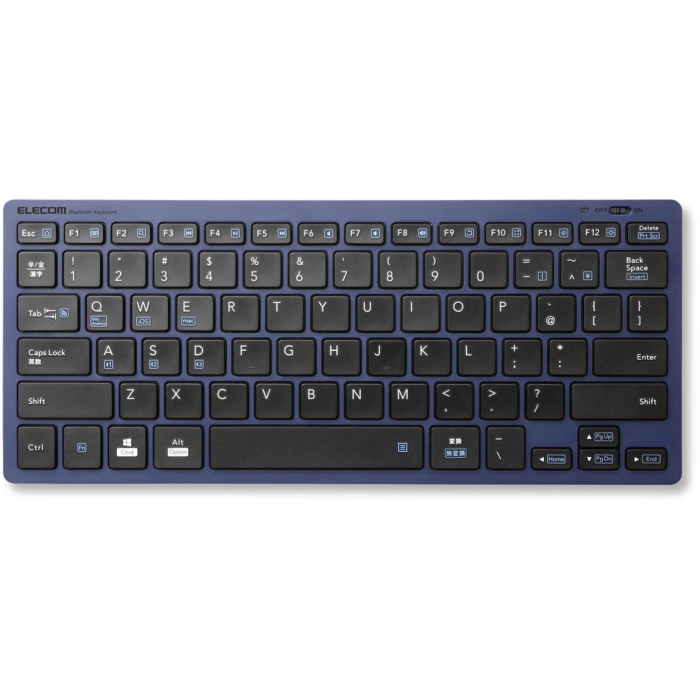TK-FBP102XBU キーボード ワイヤレス Bluetooth 無線 ミニ