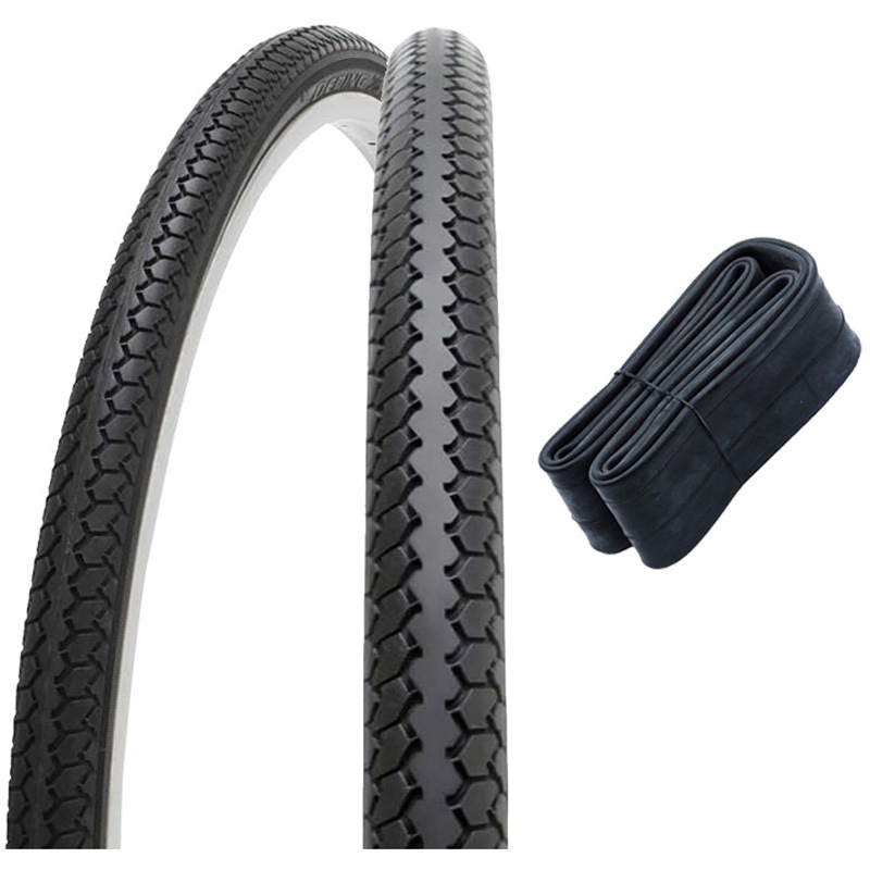 SR078 デミングL/Lタイヤ・チューブ各2本 SHINKO(シンコータイヤ