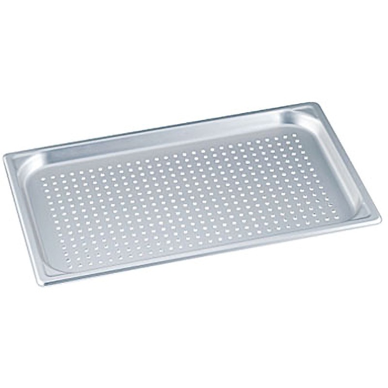 マイスター アルミ 穴明ホテルパン(硫酸アルマイト) hokua(北陸アルミニウム) 容量9L 1/1サイズ