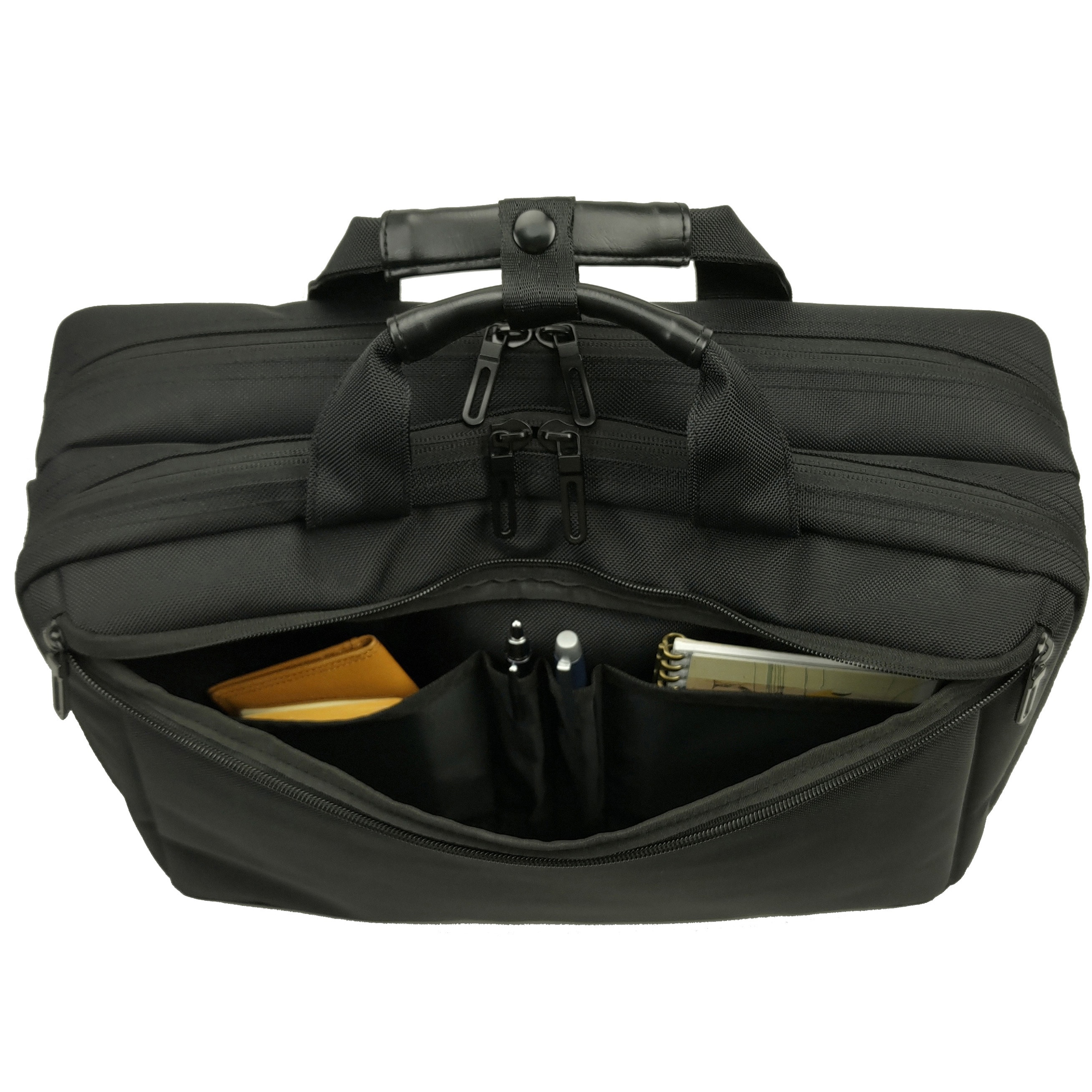 26706-03 1680D 3WAYビジネスバッグ 平野鞄 コン色 26706-03 - 【通販