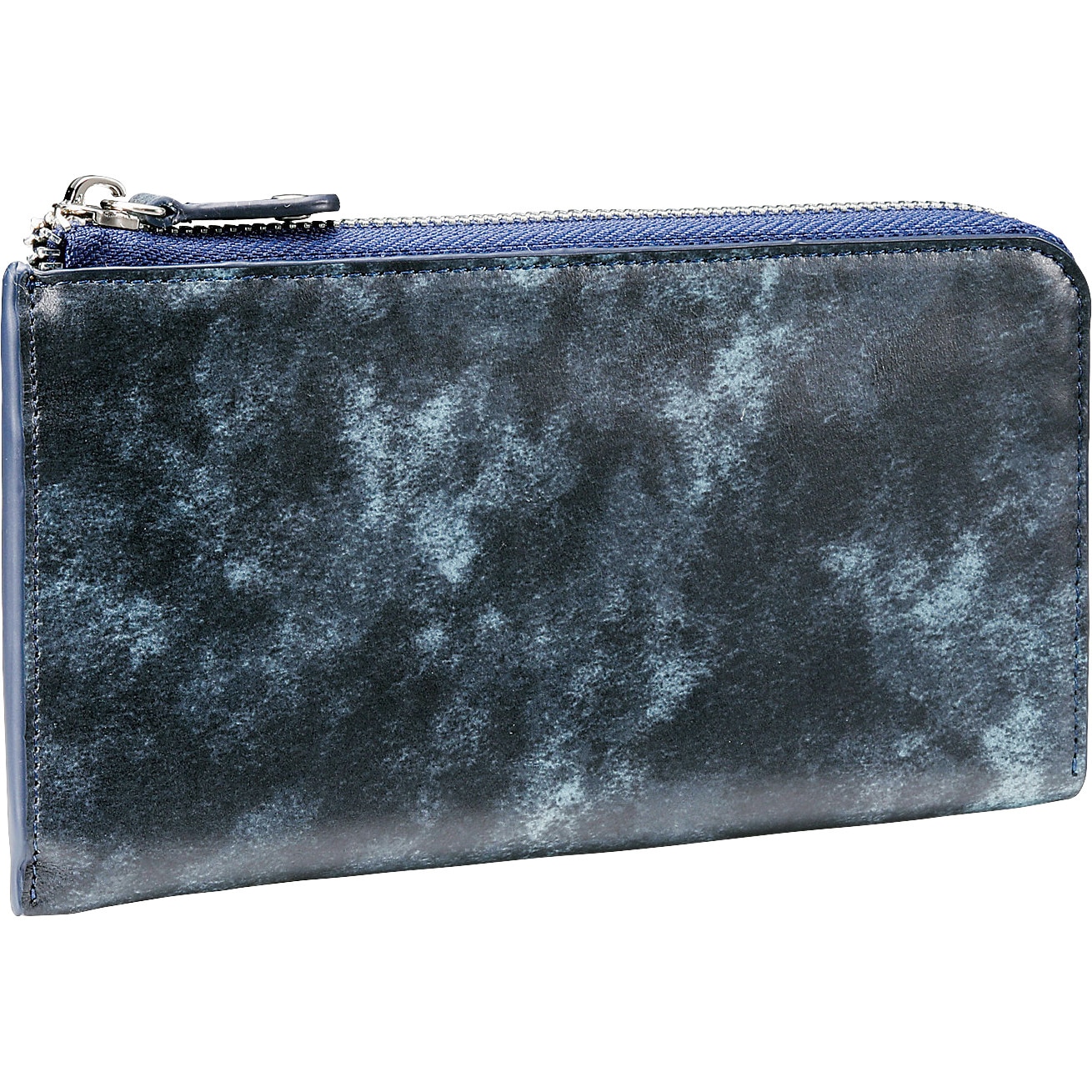 28008-03 牛革製L字ファスナー長財布 平野鞄 コン色   28008-03