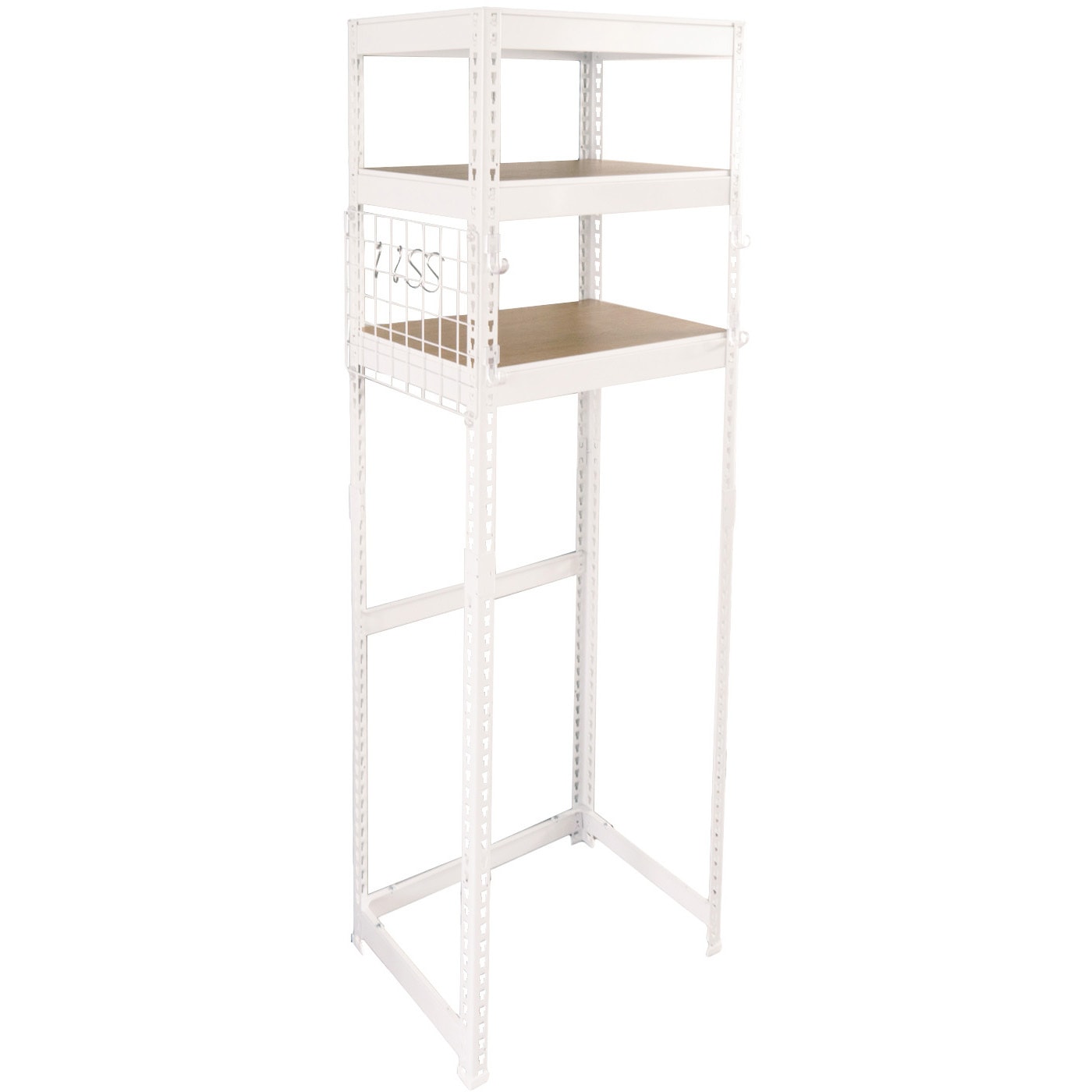 サカエ キャスターラックRK型 ゴム車 W1800×D750×H1970mm グリーン RKCN-8785 171555 中量キャスターラックMKW型 ゴム車・オール自在キャスター W900×D450