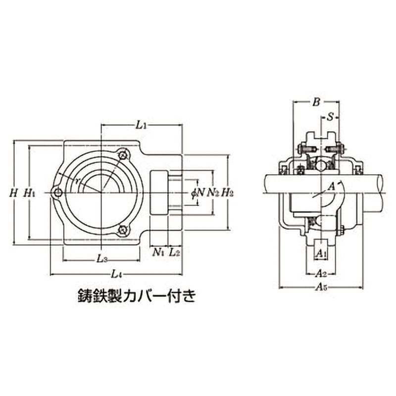 CM-UCT215D1 テークアップ形ユニット給油式 1個 エヌティーエヌ(NTN