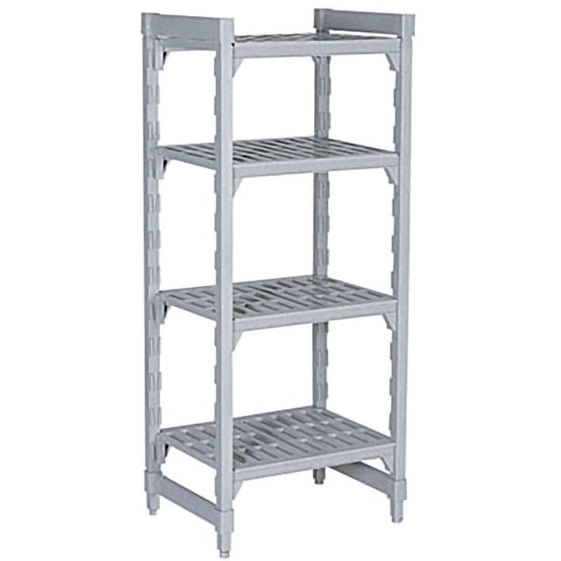 CSU48487V 460ベンチ型 カムシェルビングセット 4段 1個 キャンブロ 【通販モノタロウ】