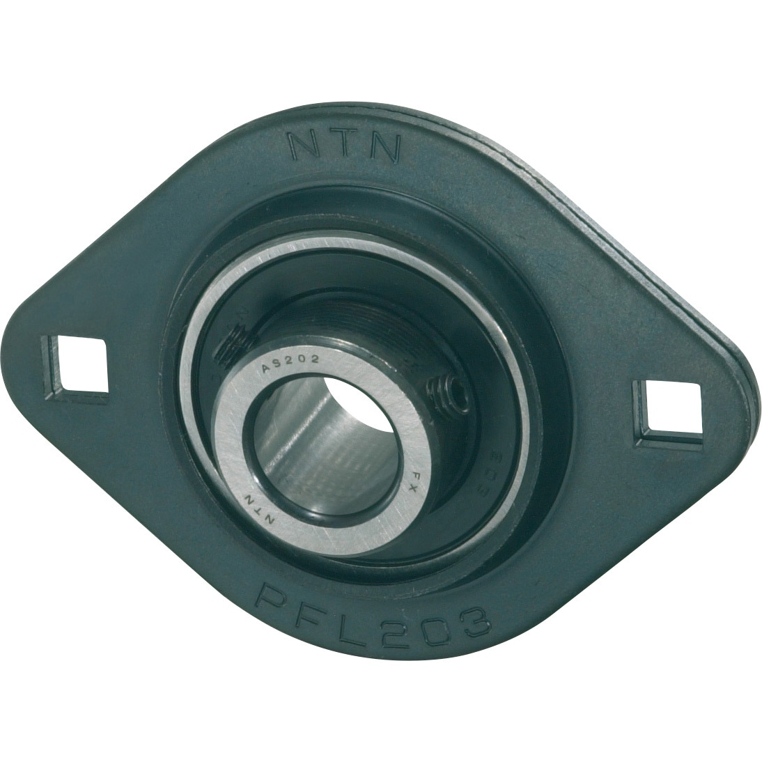 ASPFL203 鋼板製ひしフランジ形ユニット NTN(エヌティーエヌ) 軽荷重用