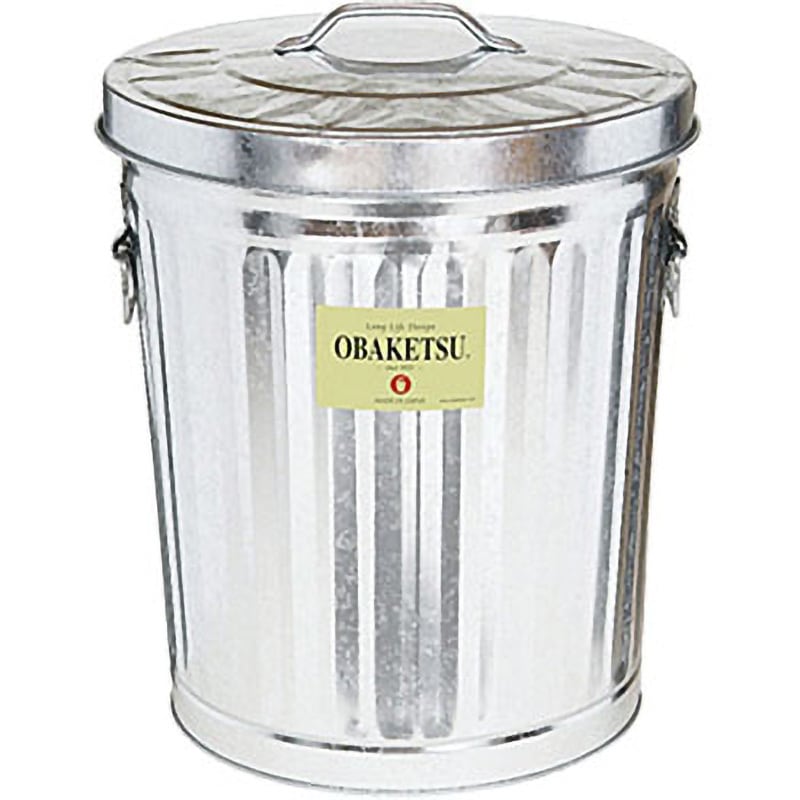M35 オバケツ(フタ付) 渡辺金属工業 シルバー色 33L M35 - 【通販