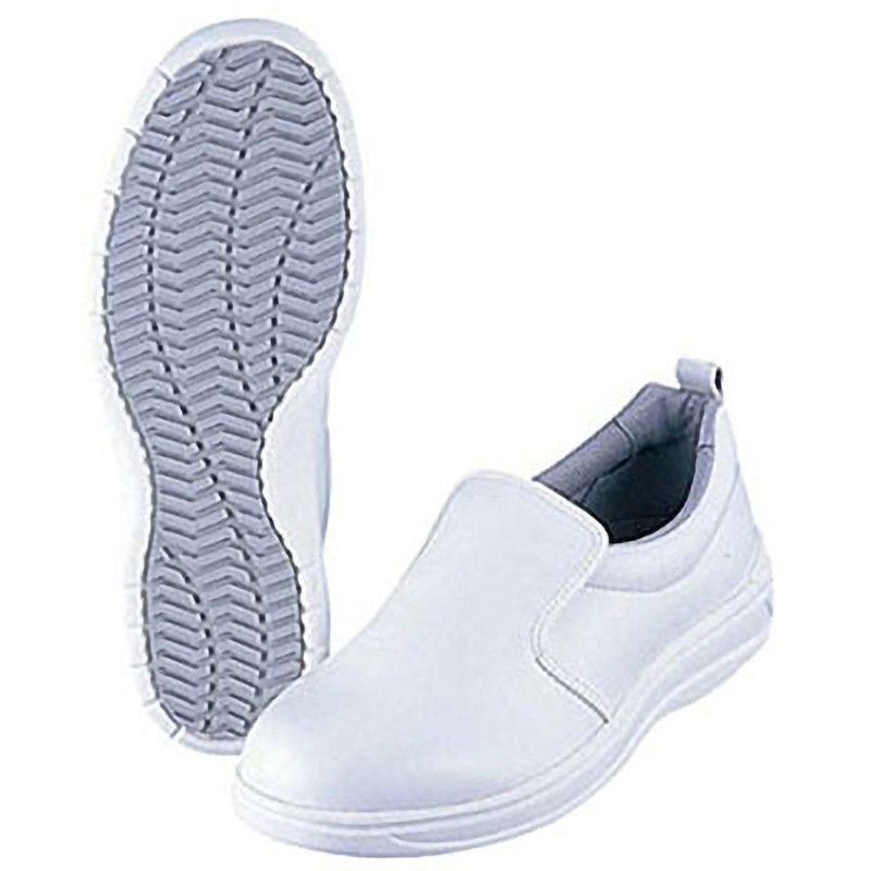 月星 Sワークシューズキッチンスター01 ムーンスター 作業靴 スニーカー 白色 サイズ25cm足幅EEE 1個