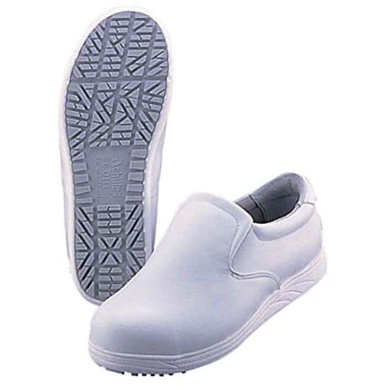 14 アキレス クッキングメイト (爪先保護タイプ) アキレス セーフティーシューズ 耐油性 白色 サイズ29cm足幅EEE 1個