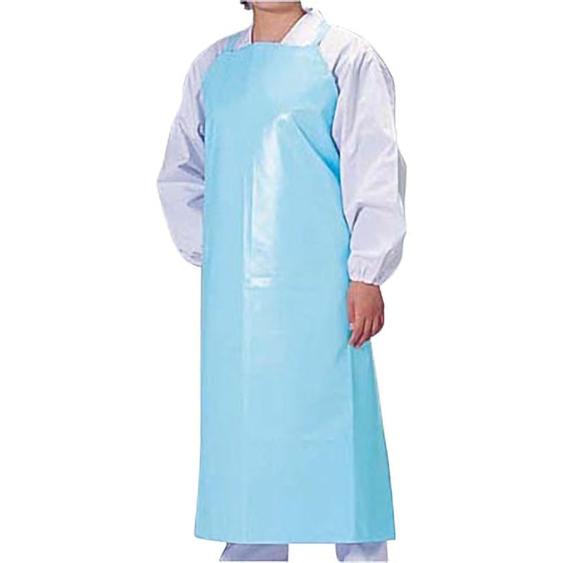 マイティクロス エプロン胸当てタイプ ワコウ 食品加工・水産現場用