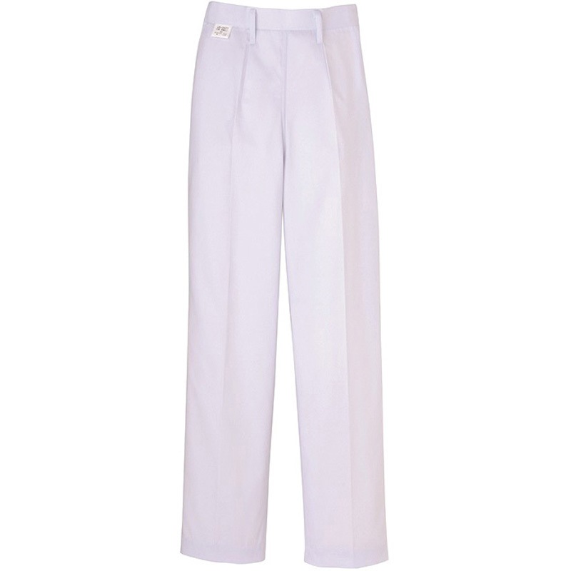 US2607 ストレートパンツ サーヴォ(旧:サンペックスイスト) ホワイト色 女性用