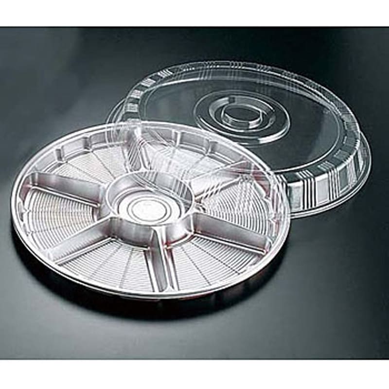 FP8 オードブル容器サークルトレー 1パック(20セット) 福助工業