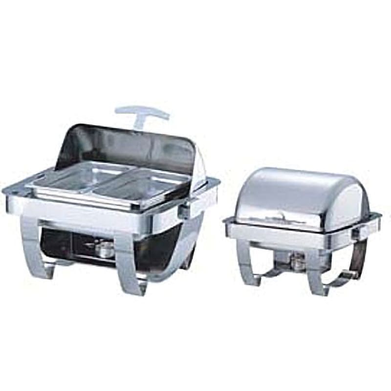 C67022 KINGO 角回転カバー式チェーフィング (フルオープン) KINGO 容量2.2×2L   C67022