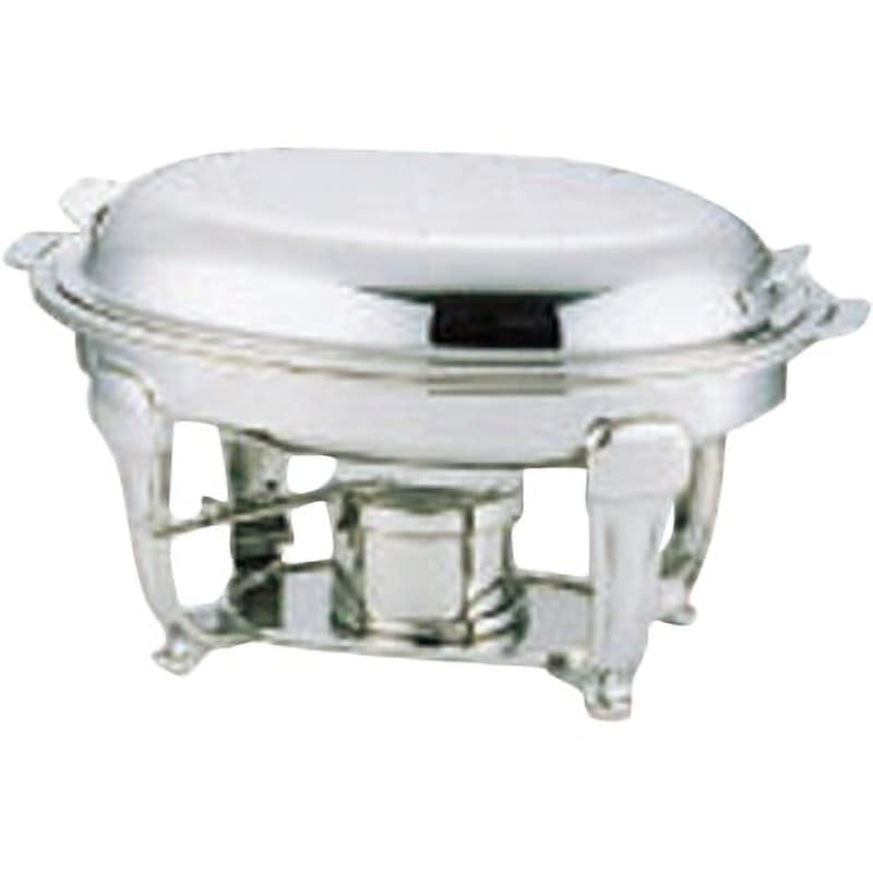 UK 18-8スタッキング バロン 小判チューフィングディッシュ24インチ 2563200 UK18-8スタッキングバロン 小判 チェーフィングデッシュ 1個