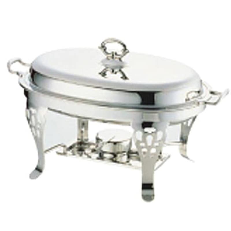 SW 18-8 共柄小判チェーフィングデッシュ 1個 和田助製作所 【通販モノタロウ】