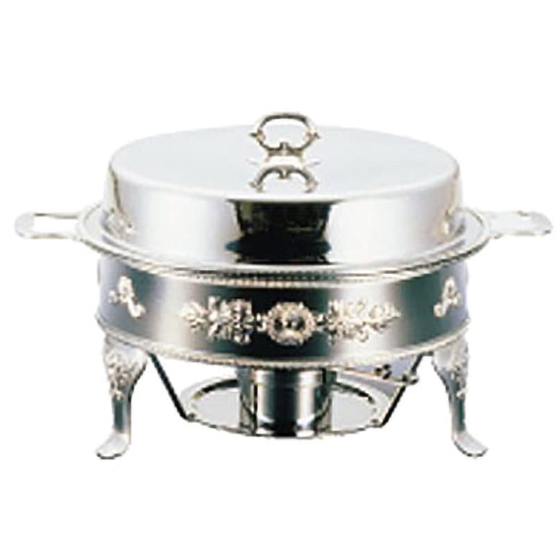 2691200 UK18-8ユニット丸湯煎 A・B・C・Eセット UK(三宝) 模様:菊