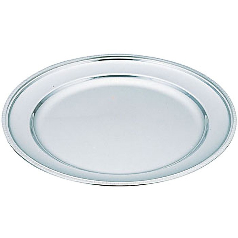 2421200 UK18-8菊渕丸皿 1個 UK(三宝) 【通販モノタロウ】