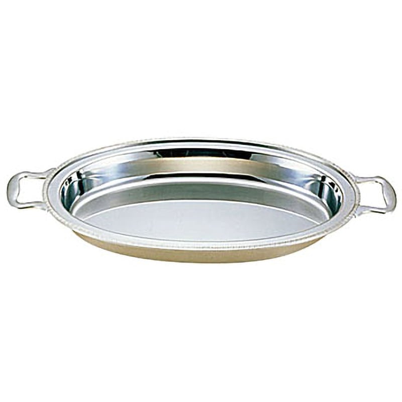 2723220 UK18-8ユニット小判湯煎用フードパン 深型 1個 UK(三宝) 【通販モノタロウ】