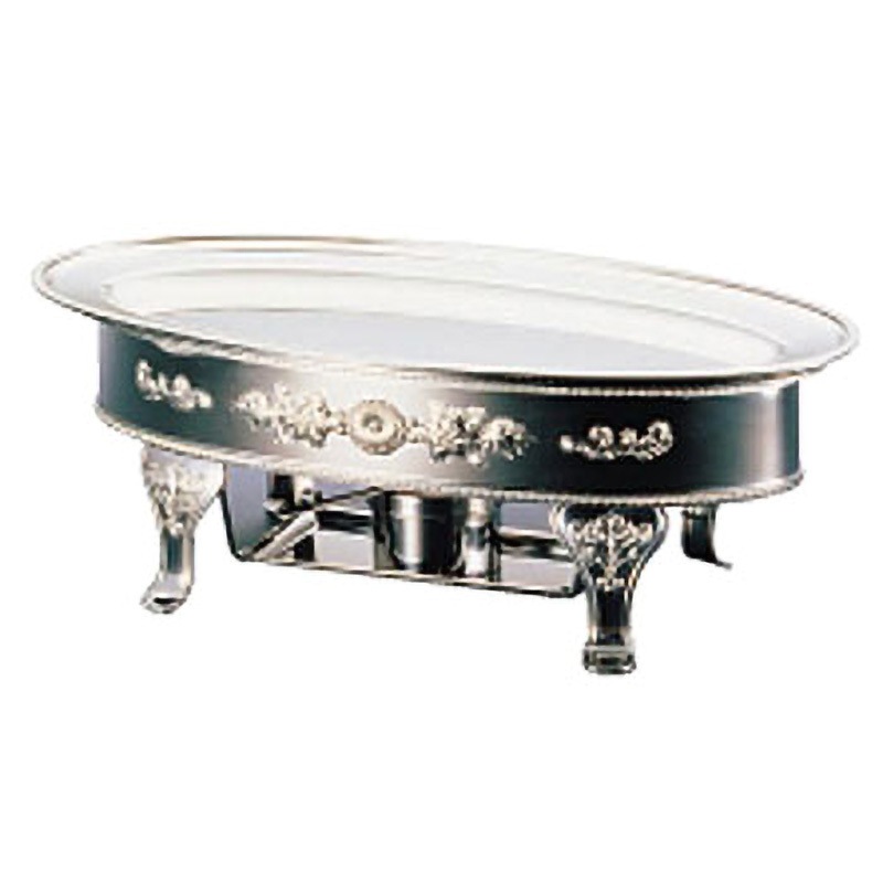 2731220 UK18-8ユニット魚湯煎 A・B・Dセット UK(三宝) 模様:菊