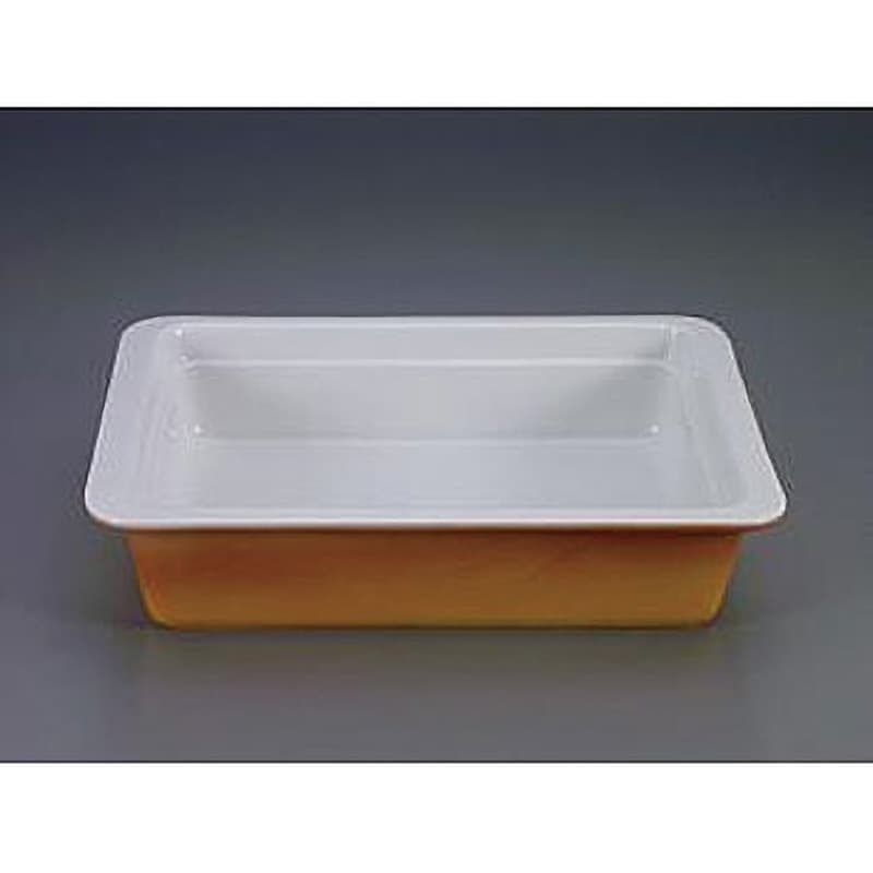 PC62512 陶器製 角ガストロノームパン ROYALE(ロイヤル)[厨房用品/食器] カラー色 サイズ1/2  PC62512