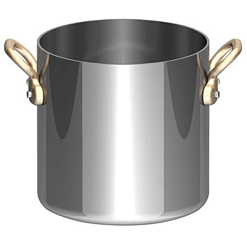 3111000 UK18-8プチ寸胴鍋(蓋無) UK(三宝) 容量400mL サイズ8cm 【通販