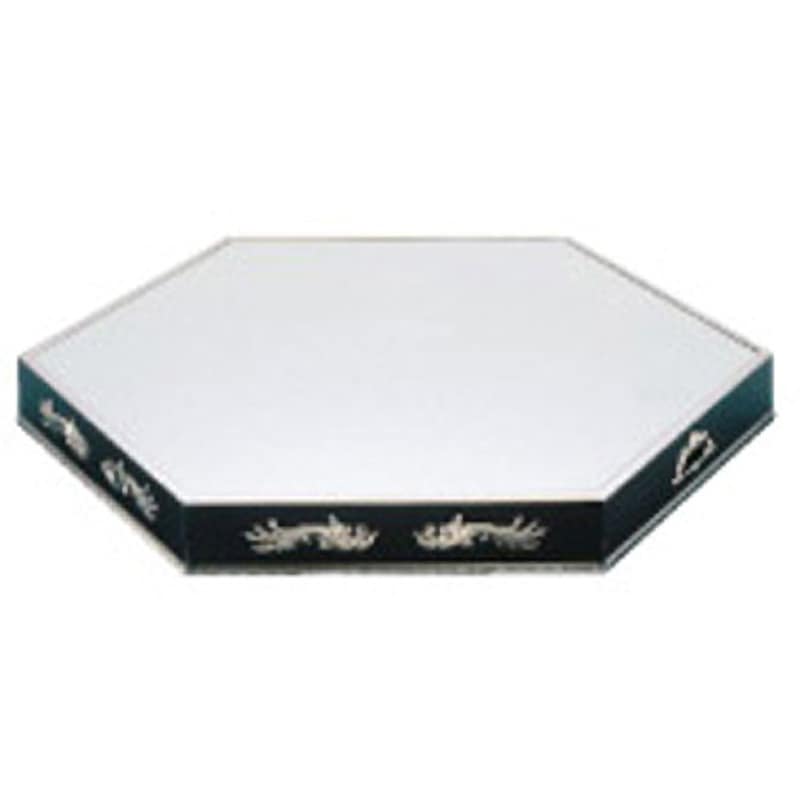 アズワン UK 18-8 丸 ミラープレート(アクリル)足付 24インチ 1287500 63-7168-45 アズワン UK 18-8 小判 ミラープレート(Bアクリル)足付 22インチ