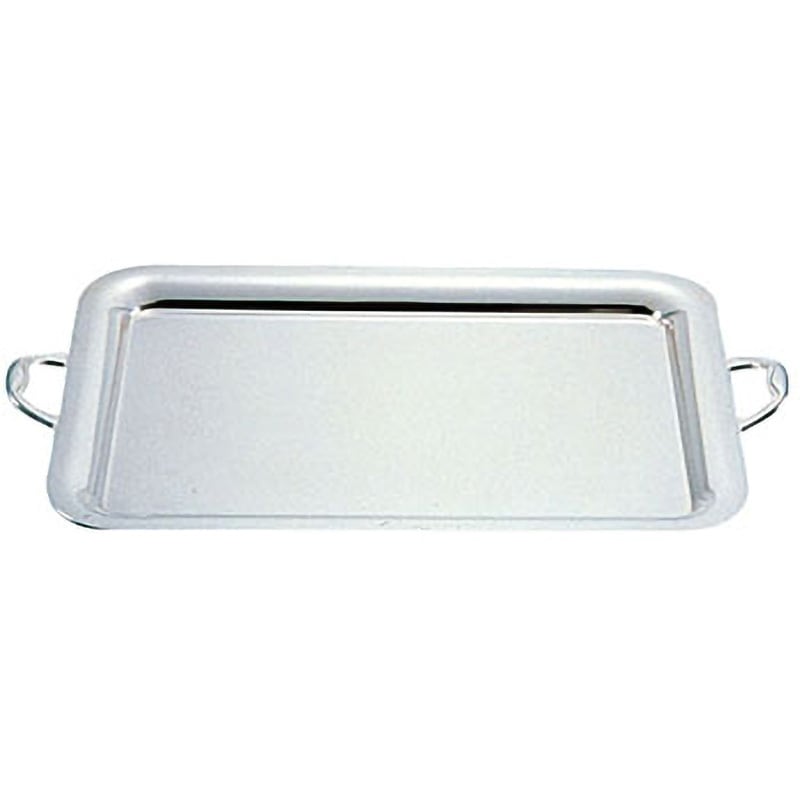 2381261 UK18-8プレーンタイプ角盆 (手付) 1個 UK(三宝) 【通販モノタロウ】