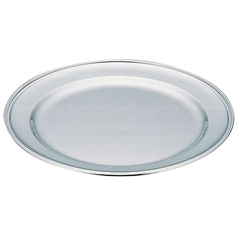 2441280 UK18-8B渕丸皿 1個 UK(三宝) 【通販モノタロウ】