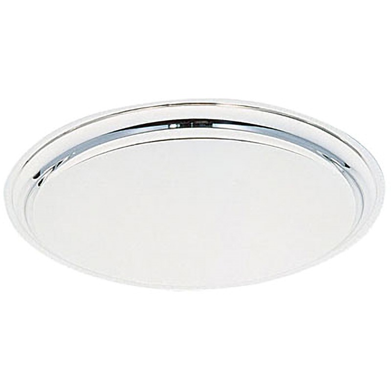 2346140 UK18-8丸盆 〈B渕〉 1個 UK(三宝) 【通販モノタロウ】