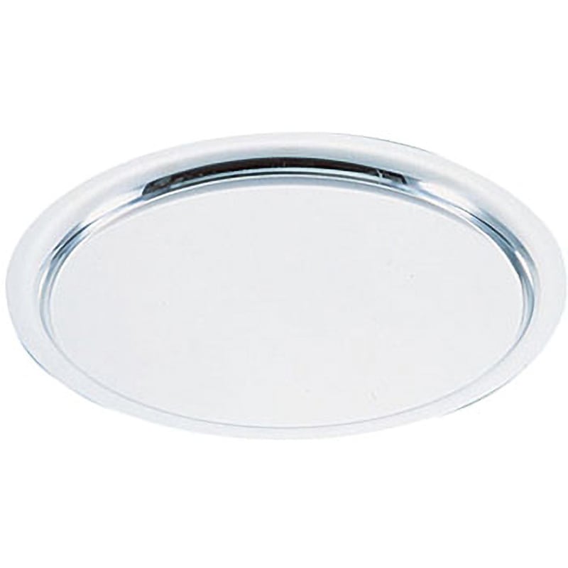 2382160 UK18-8プレーンタイプ丸盆 1個 UK(三宝) 【通販モノタロウ】