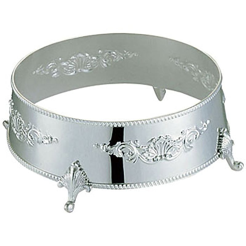 洋白 丸皿飾台 1個 早川器物 【通販モノタロウ】