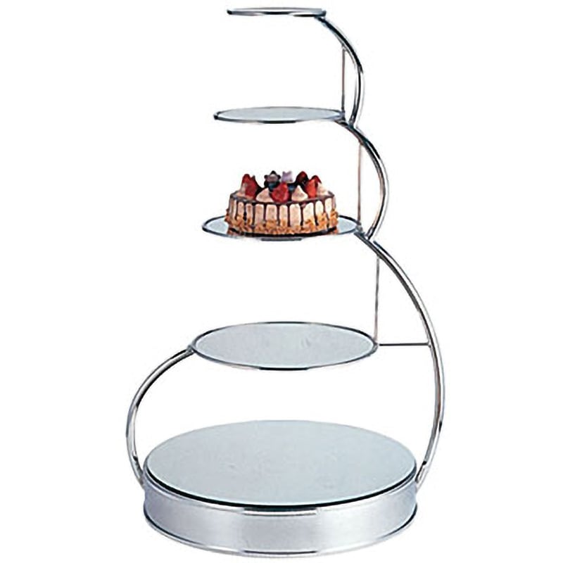 2060015 UK18-85段ウェディングケーキスタンドA UK(三宝) 幅635mm高さ