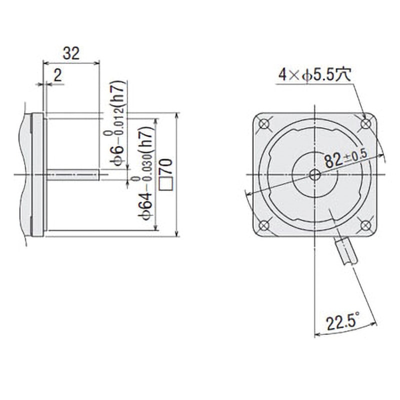 US315-001 スピードコントロールモーターユニットタイプUS形