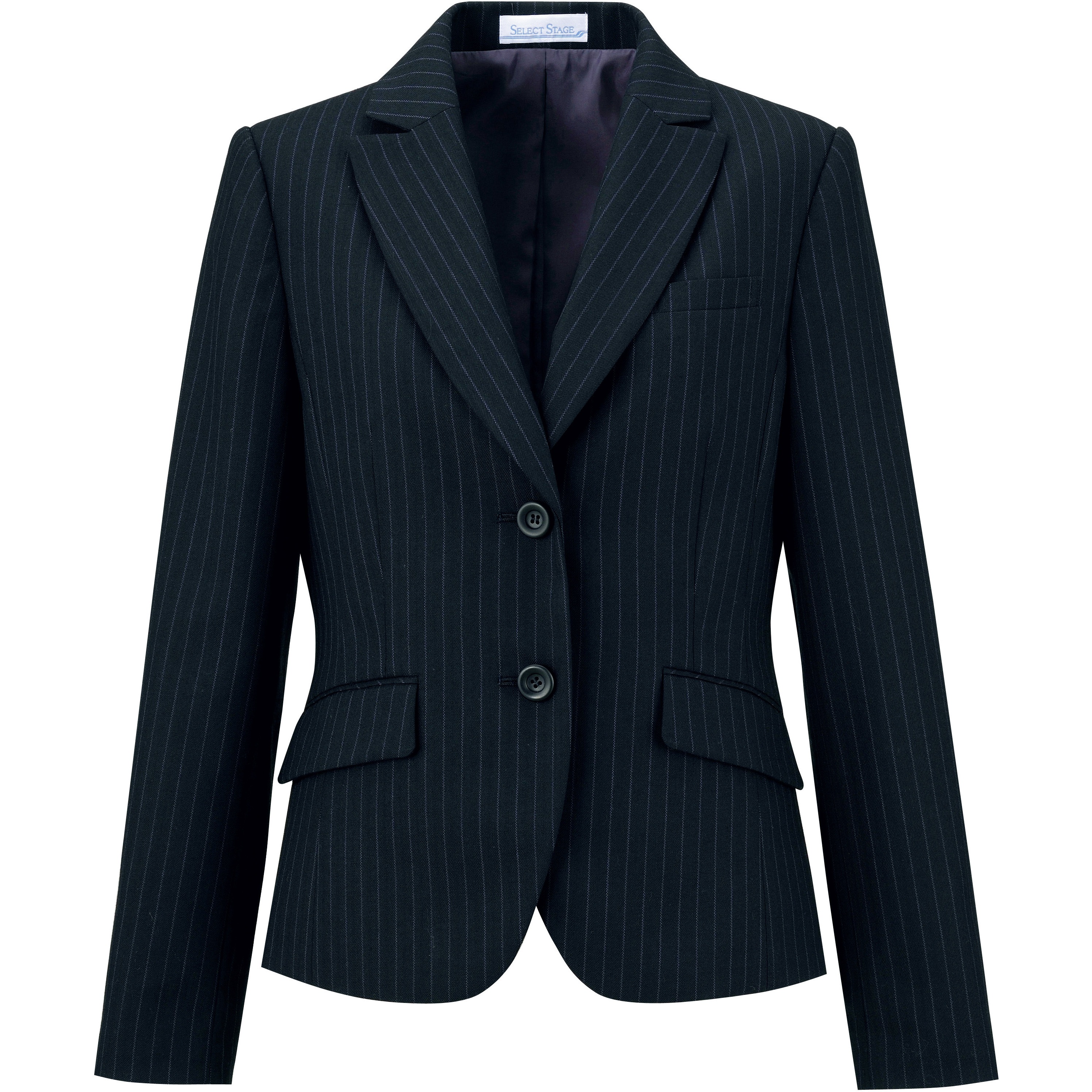 E2240-1 ジャケット E2240 神馬本店 女性用 ネイビー色 11号サイズ