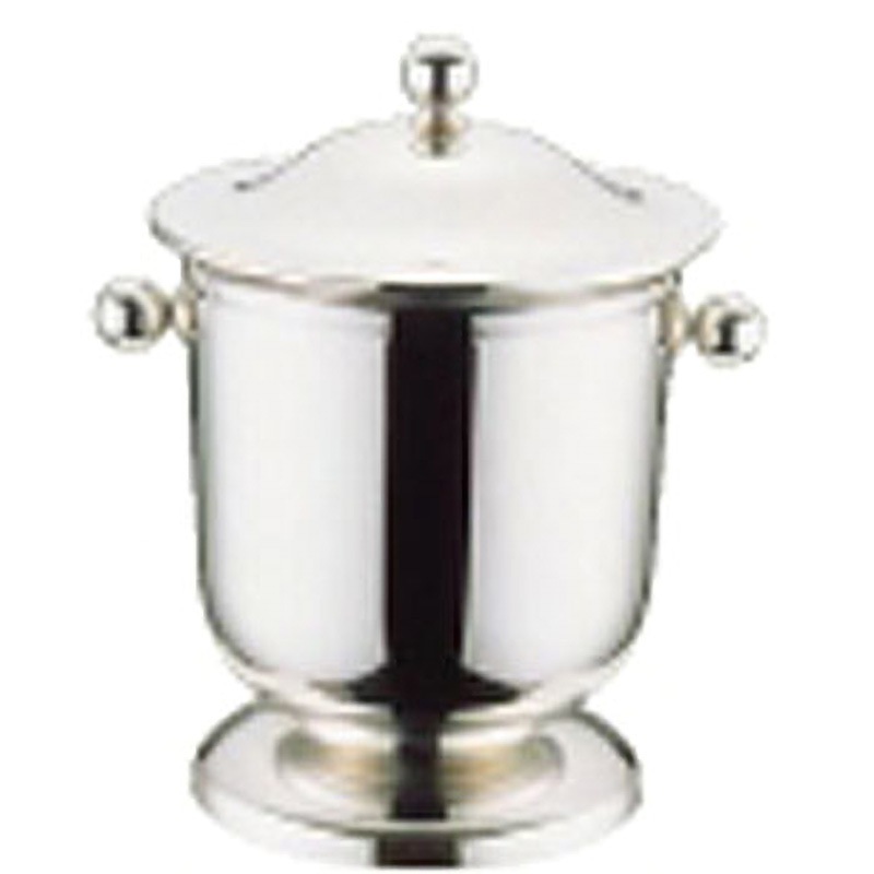 3282010 UK18-8ロイヤルアイスペール(蓋付) UK(三宝) 容量1.7L 17,505円
