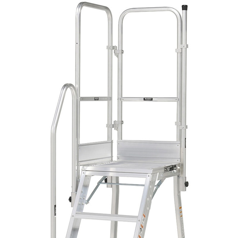 DWR-TE7AB11H 作業台 DWR用手すり 高さ1100mmタイプ ピカコーポレイション 階段片手すり天場二方タイプ   DWR-TE7AB11H